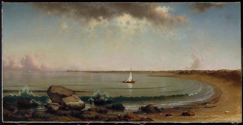 Kıyı Manzarası: Point Judith - Martin Johnson Heade