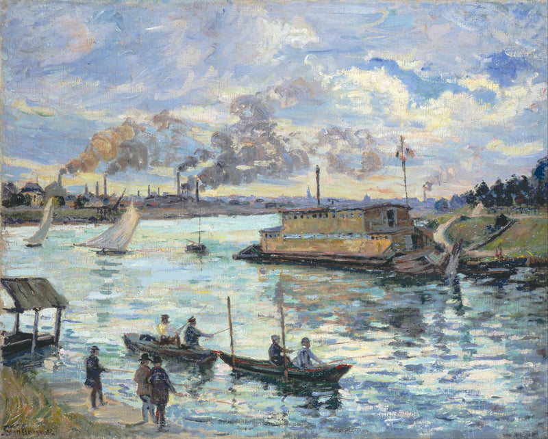Nehir Manzarası - Armand Guillaumin
