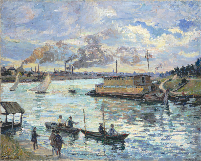 Nehir Manzarası - Armand Guillaumin