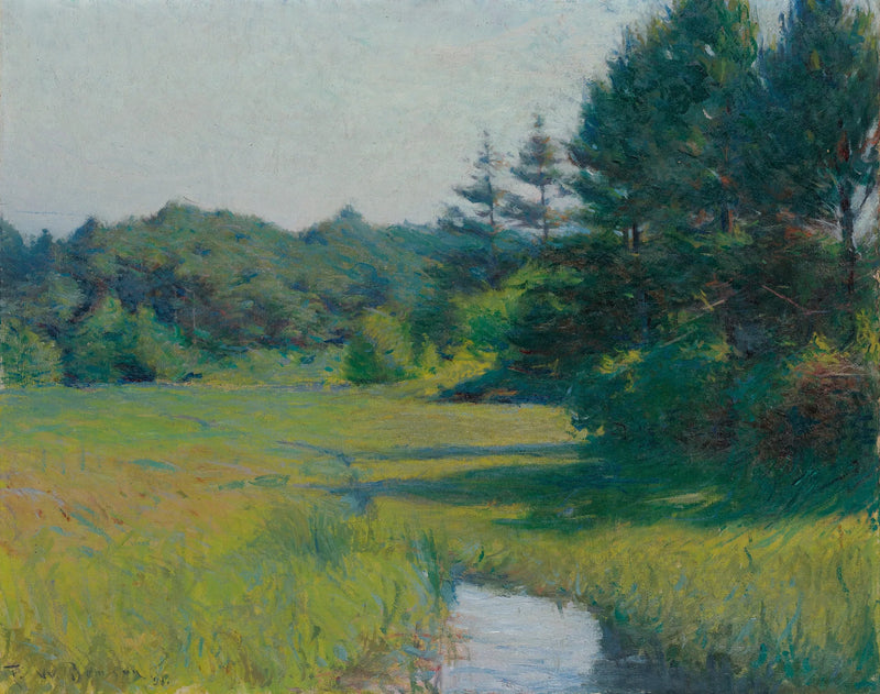 Nehir Manzarası - Frank Weston Benson