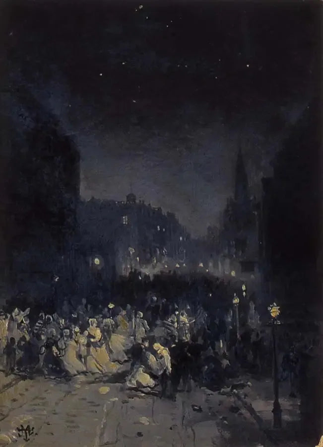 Sokak Sahnesi - Thomas Moran