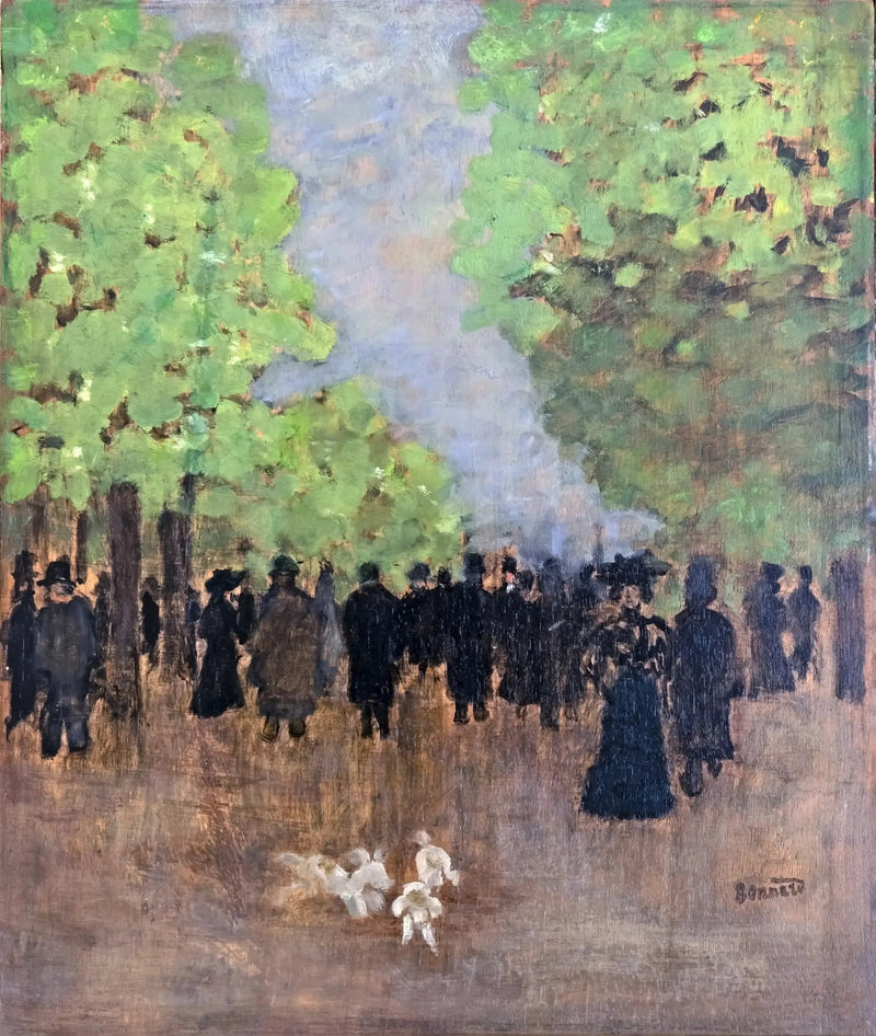 Sokak Manzarası - Pierre Bonnard