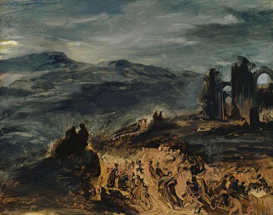 Şabat Sahnesi - Eugène Delacroix