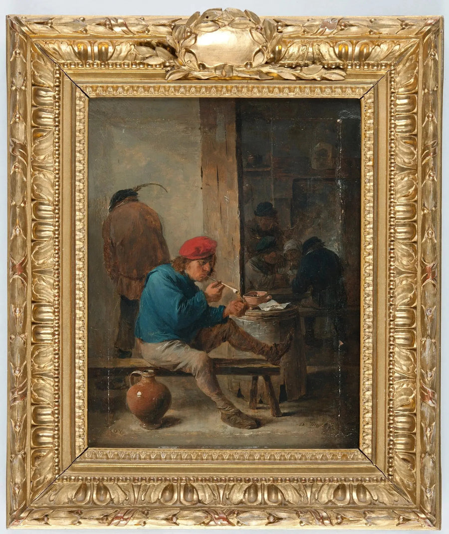 Dumanlı meyhane sahnesi - David Teniers genç