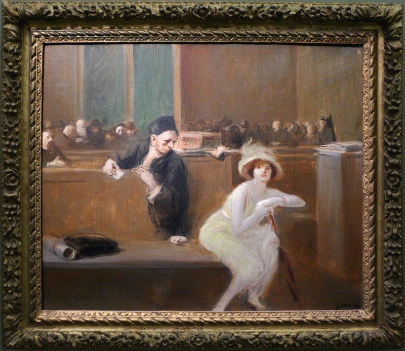 Mahkeme Sahnesi - Jean-Louis Forain
