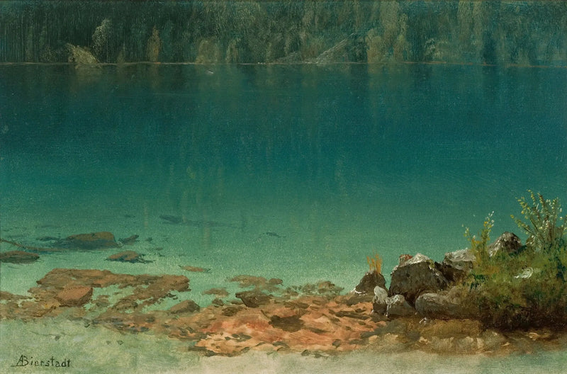 Göl Manzarası - Albert Bierstadt