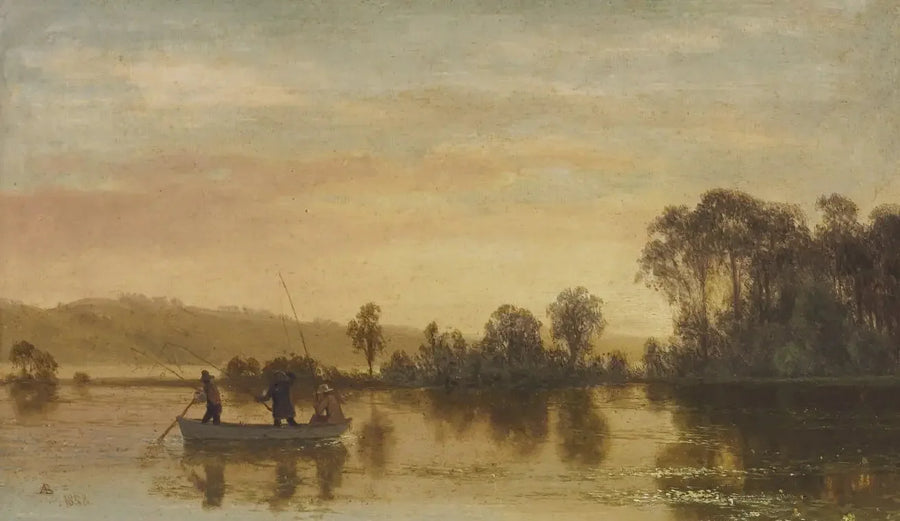 Nehir Manzarası - Albert Bierstadt