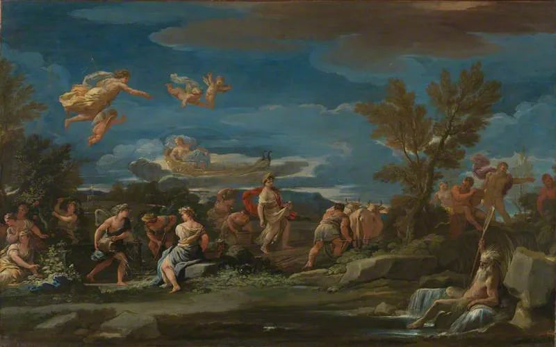 Mitolojik Tarım Sahnesi - Luca Giordano