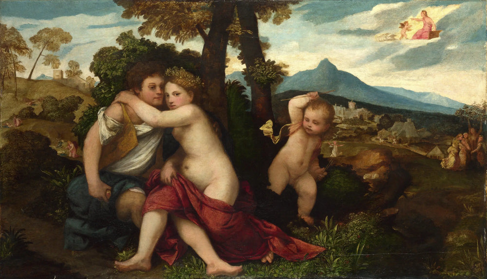 Scène mythologique - Paul Véronèse - Alpha Reproduction
