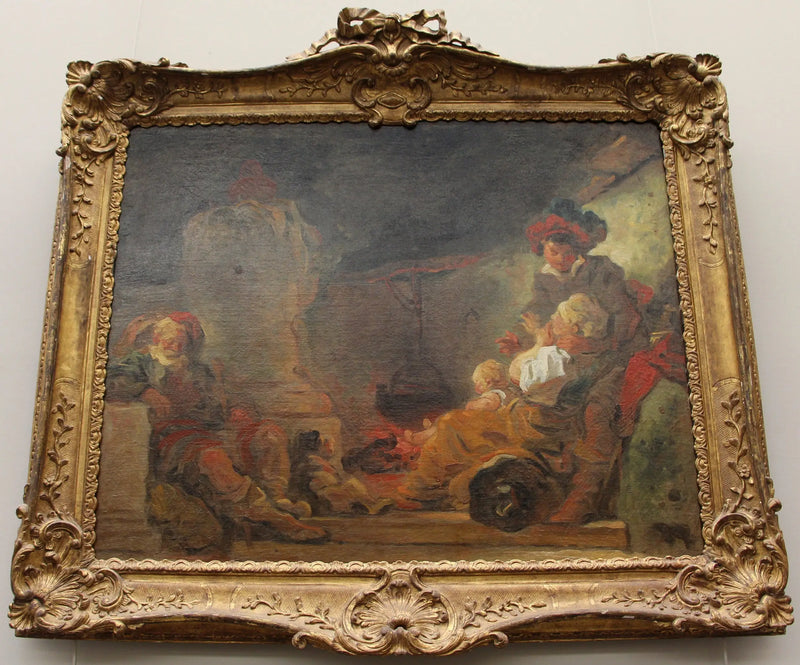 Gece Sahnesi, Sözde Dilenci Rüyası - Jean-Honoré Fragonard