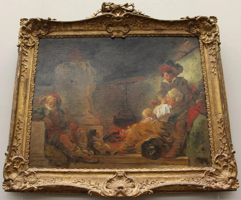Gece Sahnesi, Sözde Dilenci Rüyası - Jean-Honoré Fragonard