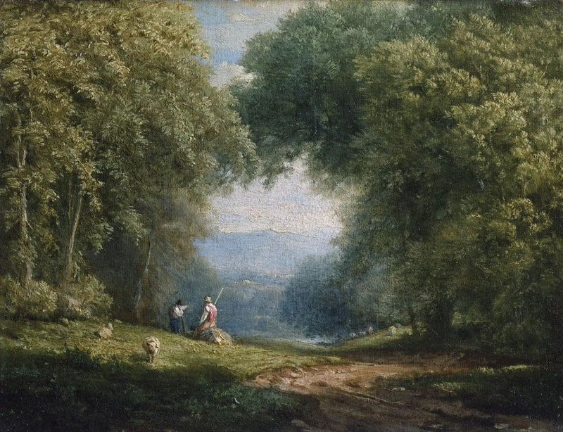 Çoban Sahnesi - George Inness
