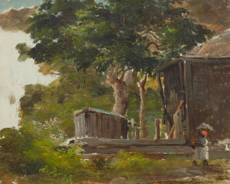 Köy Manzarası - Camille Pissarro