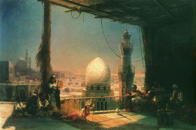 Kahire'nin Hayatından Sahneler - Ivan Aïvazovski