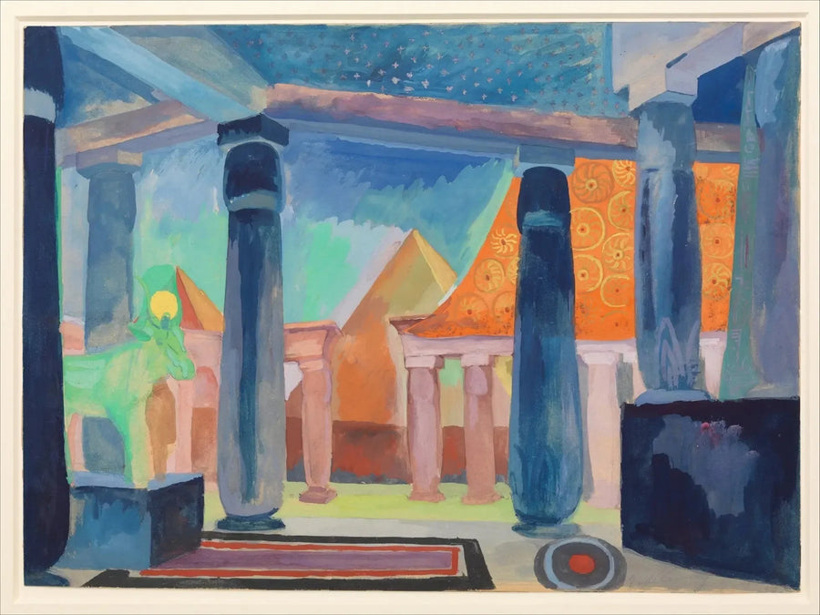 Kleopatra için Sahnelenme - Robert Delaunay
