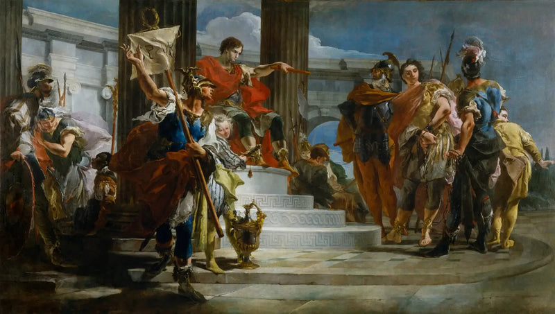 Scipion Afrikalı, Massiva'yı Serbest Bırakıyor - Giovanni Battista Tiepolo