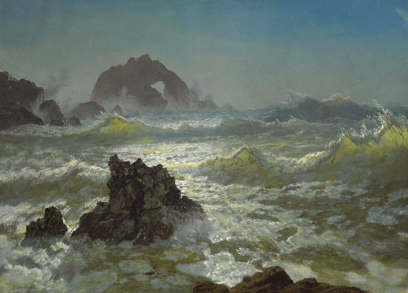 Seal Rock, Kaliforniya - Albert Bierstadt
