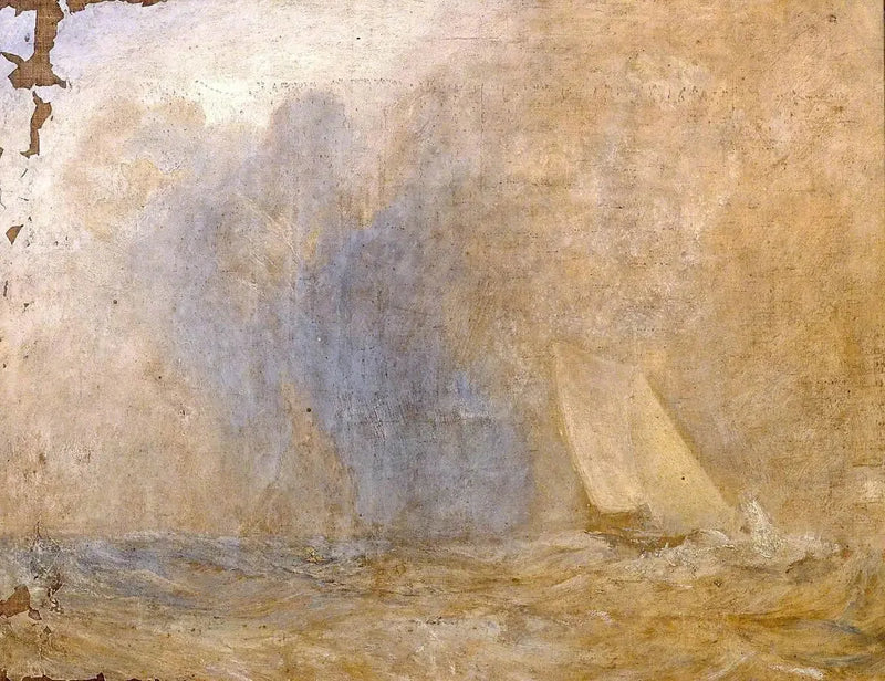 Yatlı Deniz Manzarası (?) - J. M. W. Turner