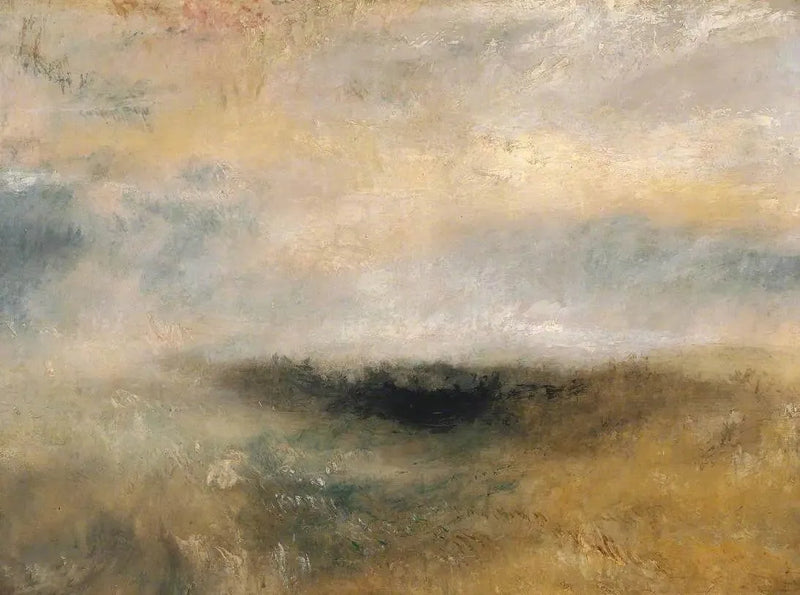 Fırtına Gelirken Deniz Manzarası - J. M. W. Turner