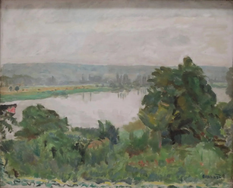 Vernon yakınındaki Seine - Pierre Bonnard