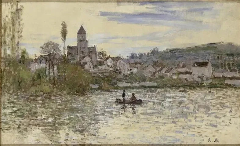Vétheuil W532'deki Seine - Claude Monet