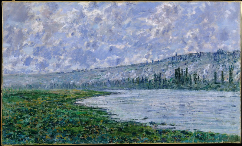Vétheuil W599'daki Seine - Claude Monet