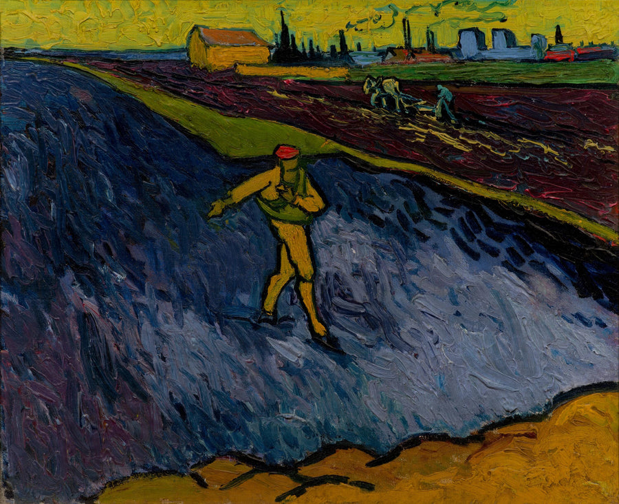 Eken: Arles çevresi arka planda - Vincent van Gogh
