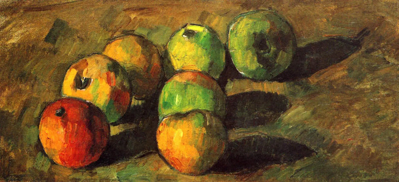 Yedi elma - Paul Cézanne
