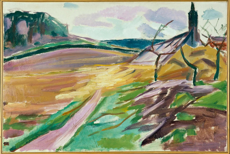 Sonbaharda Sera - Edvard Munch