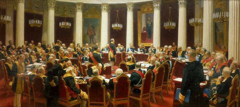 Devlet Konseyi Protokol Oturumu - Ilya Repin