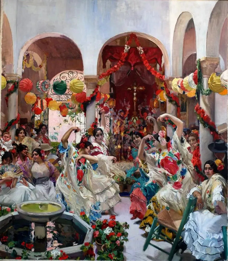 Sevilla, dans - Joaquín Sorolla