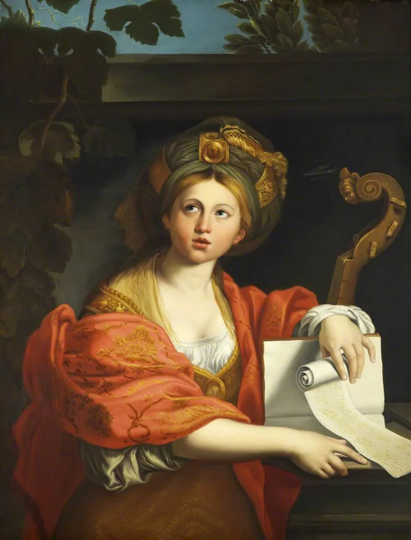 Sibilla Cumana (Cuma Sibylleri) - Domenichino