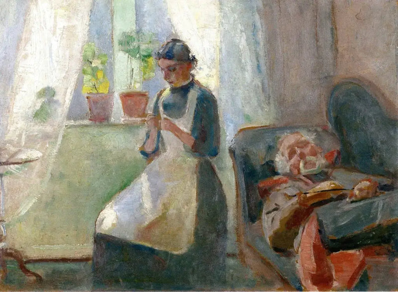 Öğle Uykusu - Edvard Munch