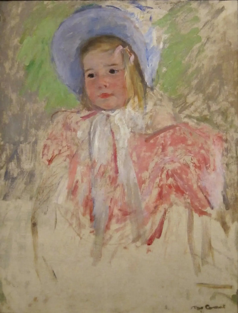 Mavi Şapkalı Simone (n° 1) - Mary Cassatt