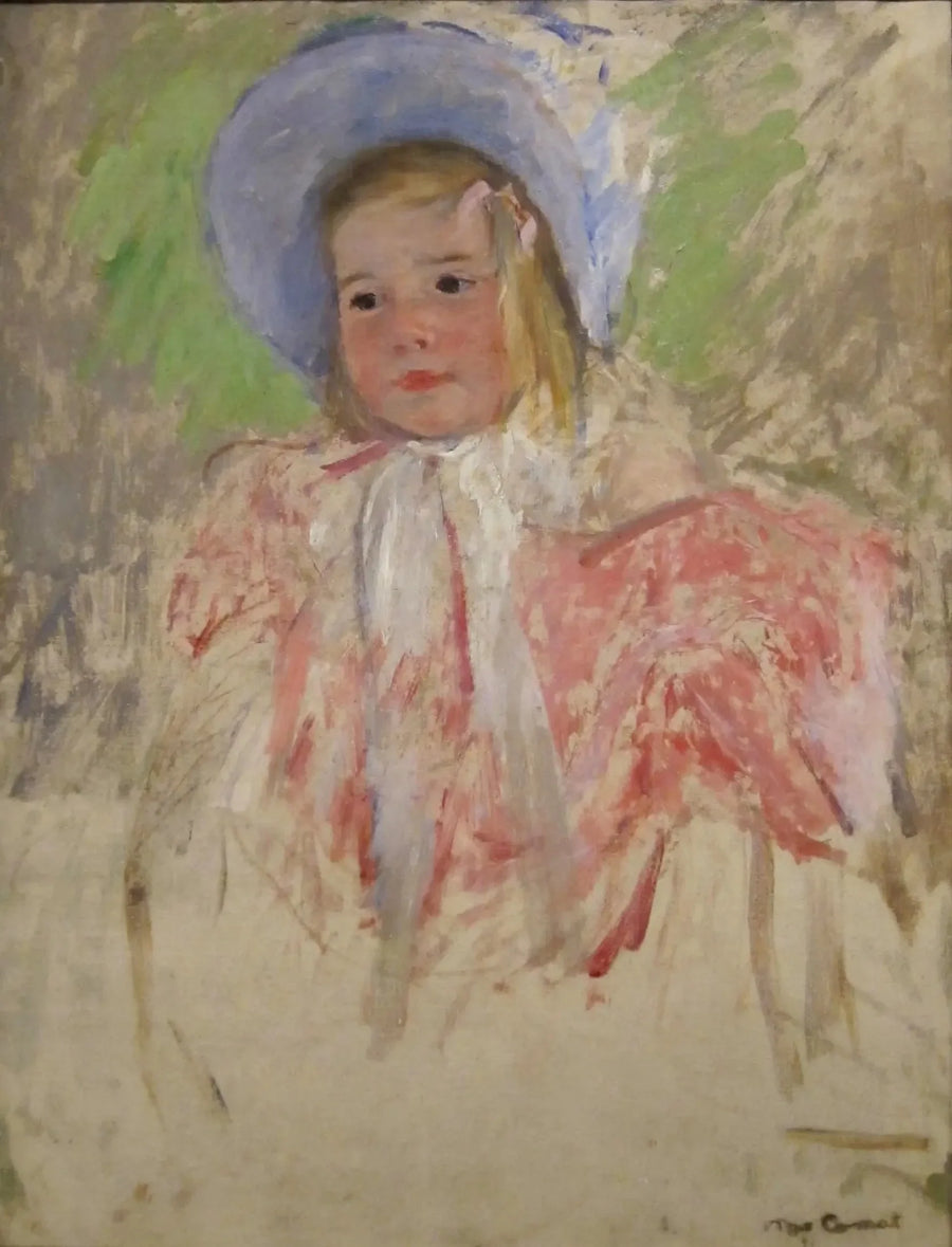 Mavi Şapkalı Simone (n° 1) - Mary Cassatt
