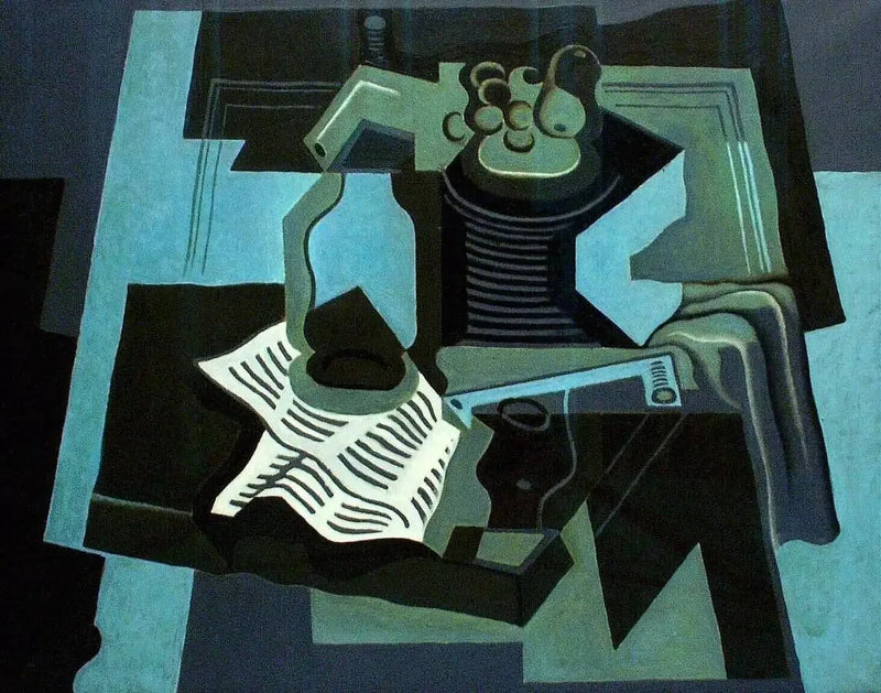 Sifon ve kompotluk - Juan Gris