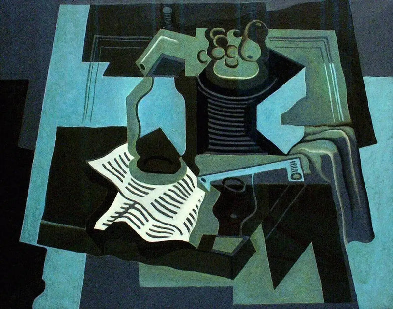 Sifon ve kompotluk - Juan Gris