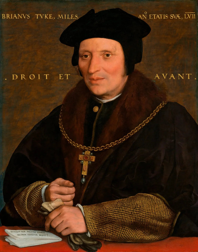 Sir Brian Tuke - Hans Holbein genç