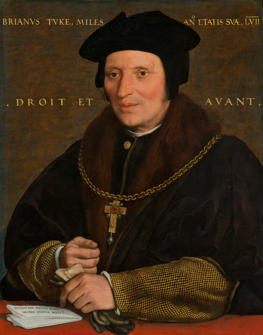 Sir Brian Tuke - Hans Holbein the Younger