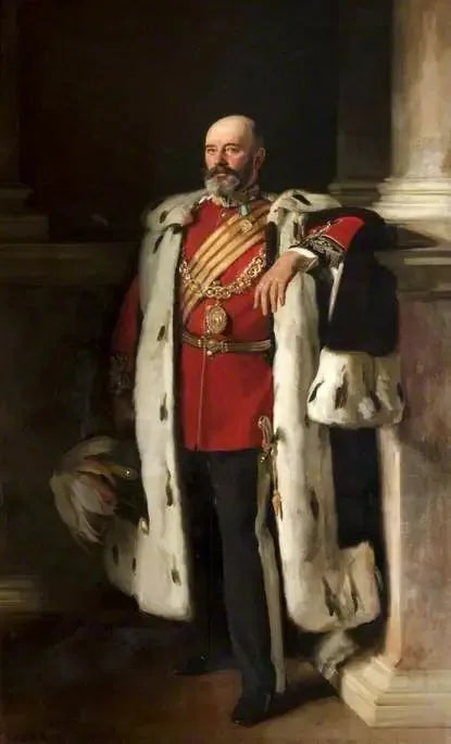 Sir David Richmond (1843–1908), Glasgow'un Lord Provost'u (1896–1899) - John Singer Sargent