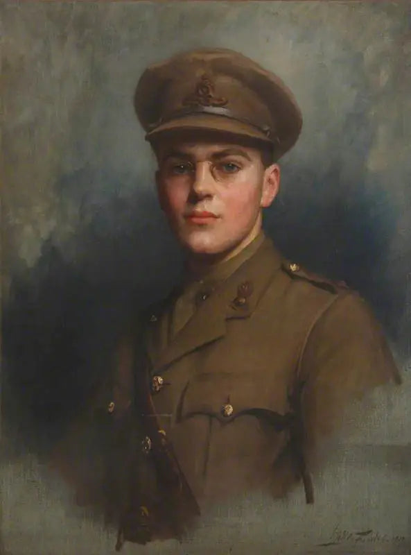 Sir Felix John Morgan Brunner, 3. baron Brunner (1897-1982) topçu subayı - Luke Fildes