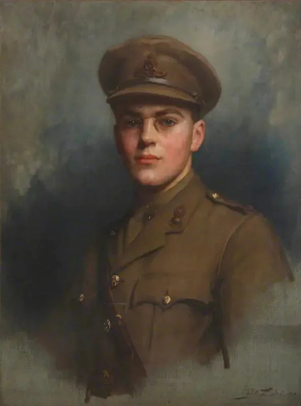 Sir Felix John Morgan Brunner, 3. baron Brunner (1897-1982) topçu subayı - Luke Fildes