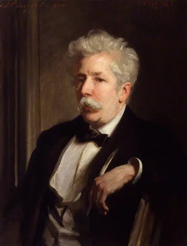 Reproduction du tableau « Sir Henry William Lucy - John Singer Sargent » par Alpha Reproduction en peinture à l’huile