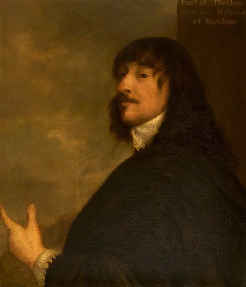 Sir James Stanley (1607–1651), Derby Kontu 7. - Antoine van Dyck