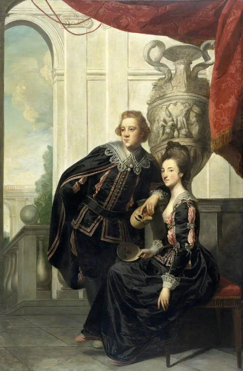 Sir Watkin Williams-Wynn (1749–1789) ve Lady Henrietta Williams-Wynn (1748–1769) - Joshua Reynolds