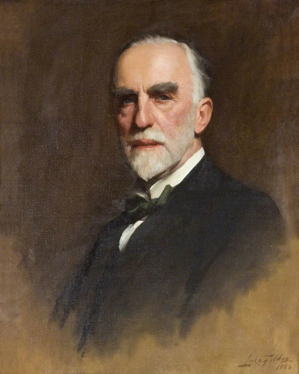Sir William Goscombe John (1860-1952) - Luke Fildes - Alpha Reproduction