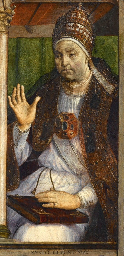 Sixte IV (1414-1484), papa - Pedro Berruguete