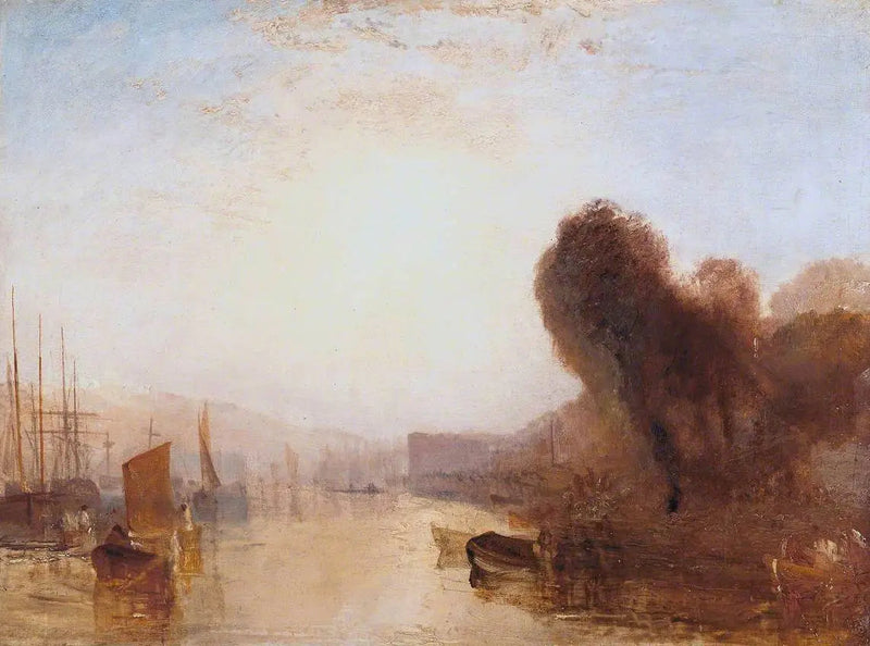 'Doğu Cowes Kalesi, Yarışın Bağlama Yerlerine Başlaması' No. 1 - J. M. W. Turner