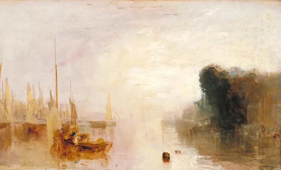 'Doğu Cowes Kalesi, Yarışın Bağlama Yerlerine Başlaması' No. 2 - J. M. W. Turner