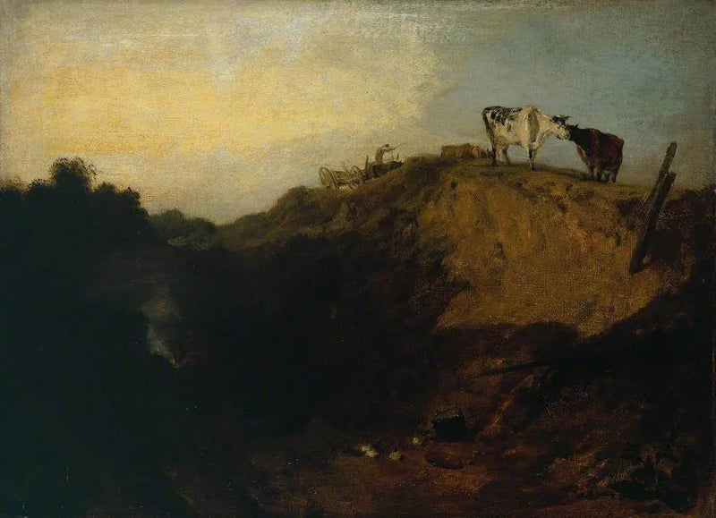 Bir Bankanın Taslağı, Çingenelerle - J. M. W. Turner